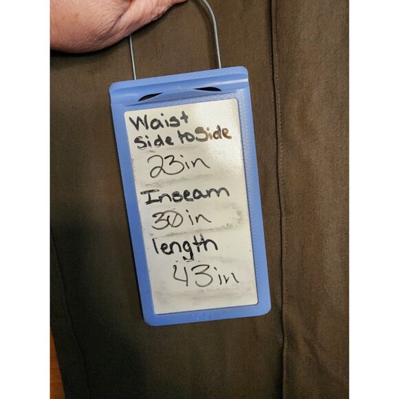 Old Navy Pixie Wide Leg Dress Womens Plus Size 3X Brown Pull On Pant Stretch NEW - Picture 3 of 12